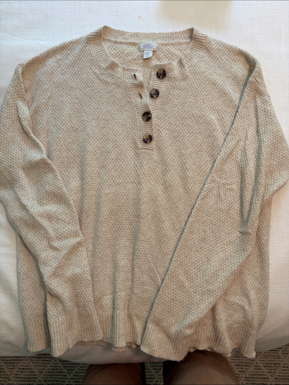 Target Stars Above Sweater